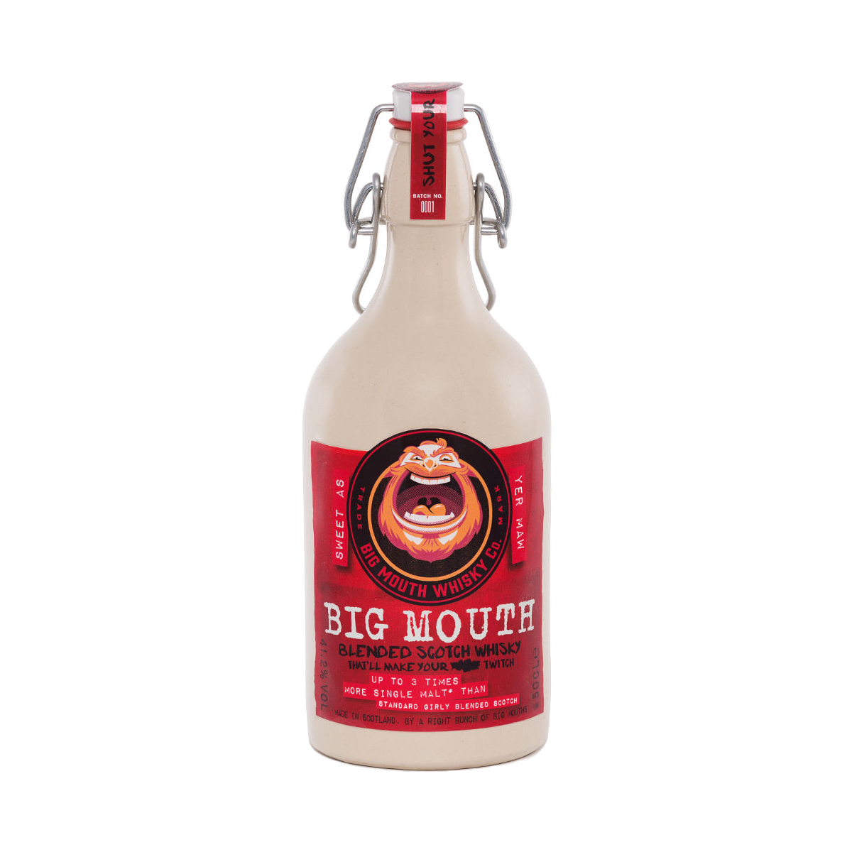 Big Mouth Blended – 500 ml – 41.2% vol.: vista principale
