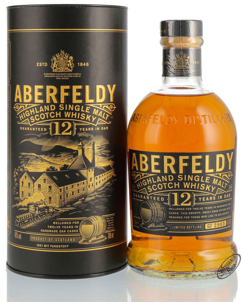 Aberfeldy 12 YO – 700 ml – 40.0% vol.: vista principale