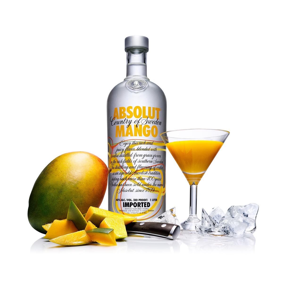 Absolut Mango – 1 L – 40.0% vol.: vista principale