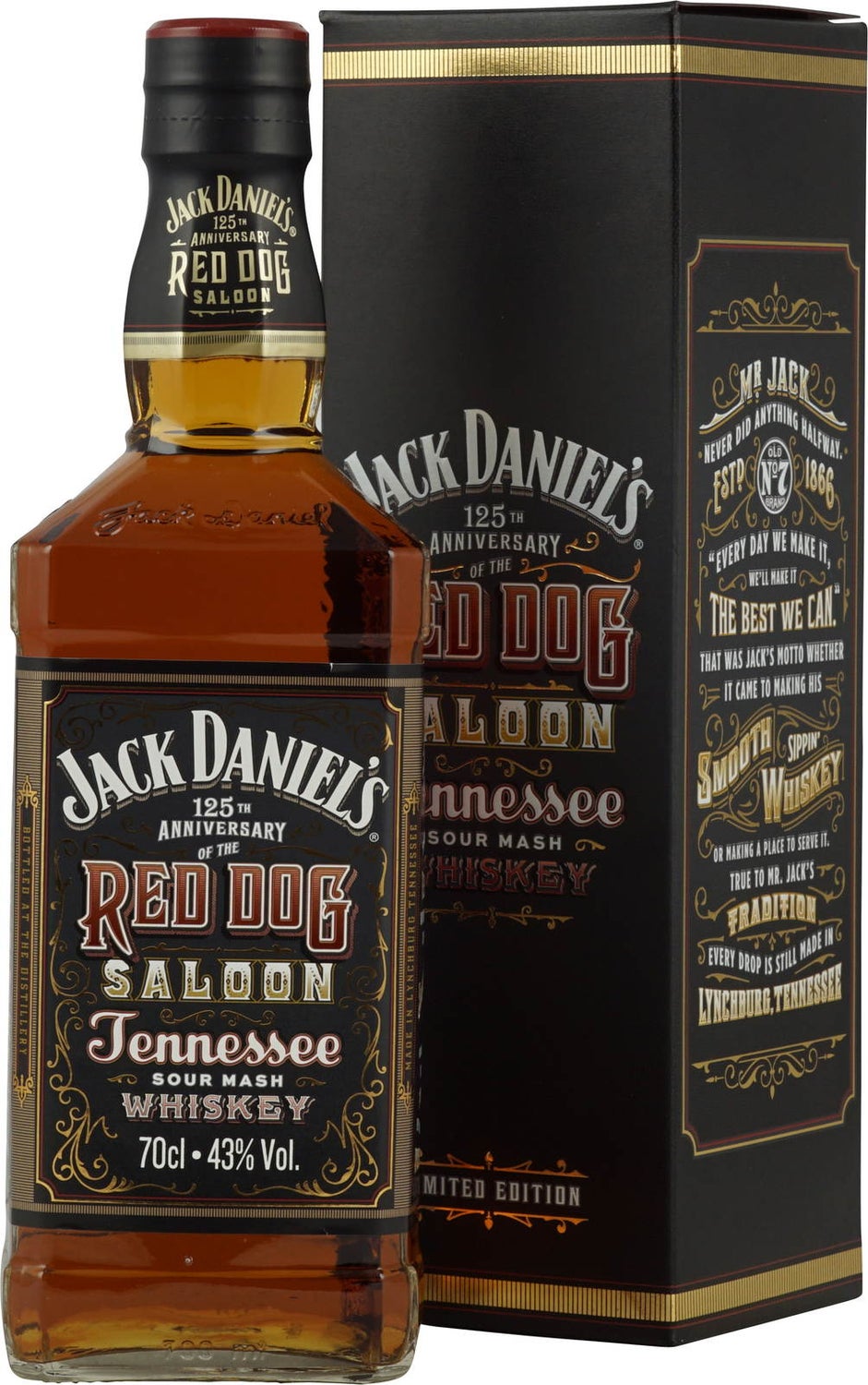 Whiskey Jack Daniel'S Red Dog Saloon – 700 ml – 43.0% vol.: vista principale