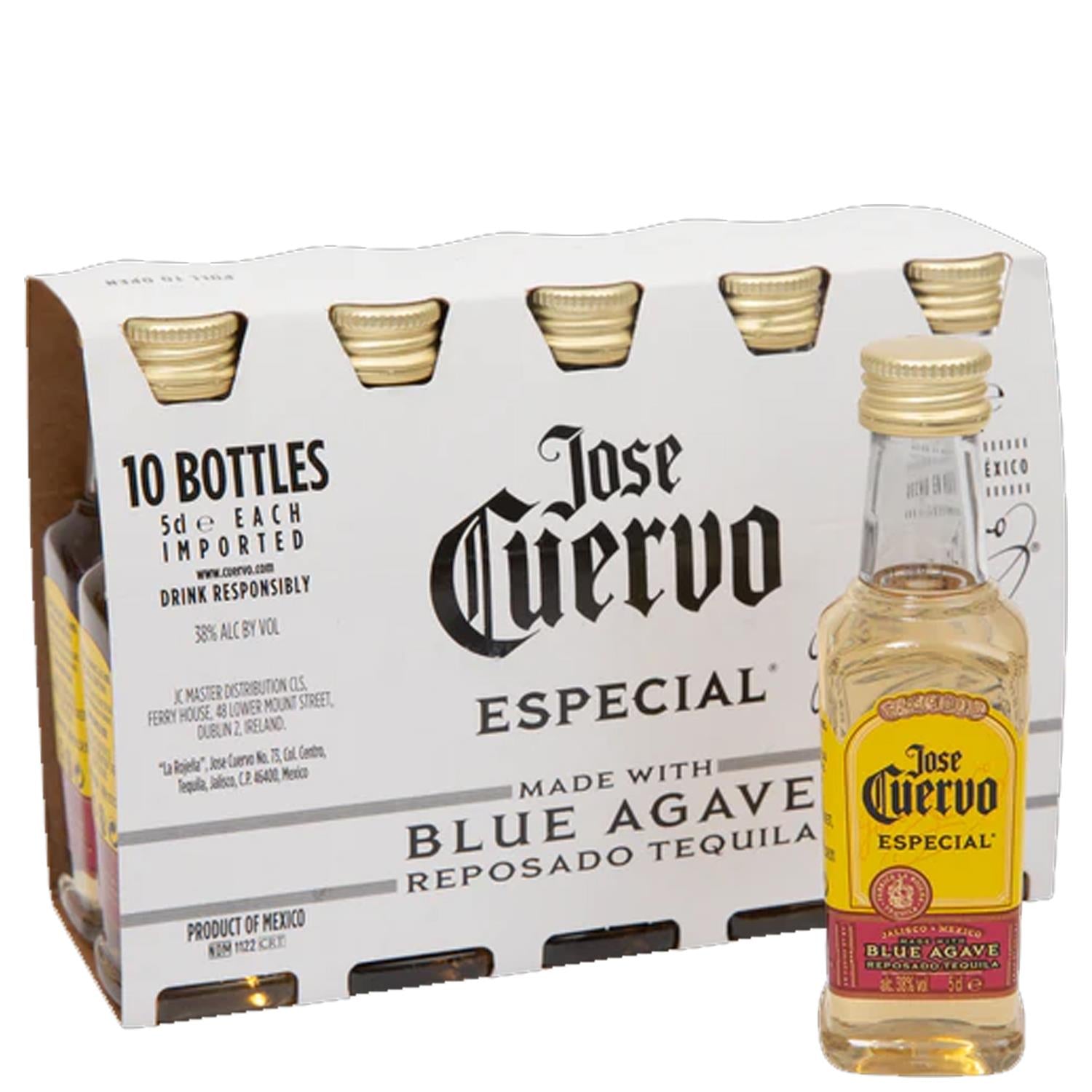 Cuervo Reposado/Gold Miniature – Confezione 10×50 ml – 40.0% vol.: vista principale