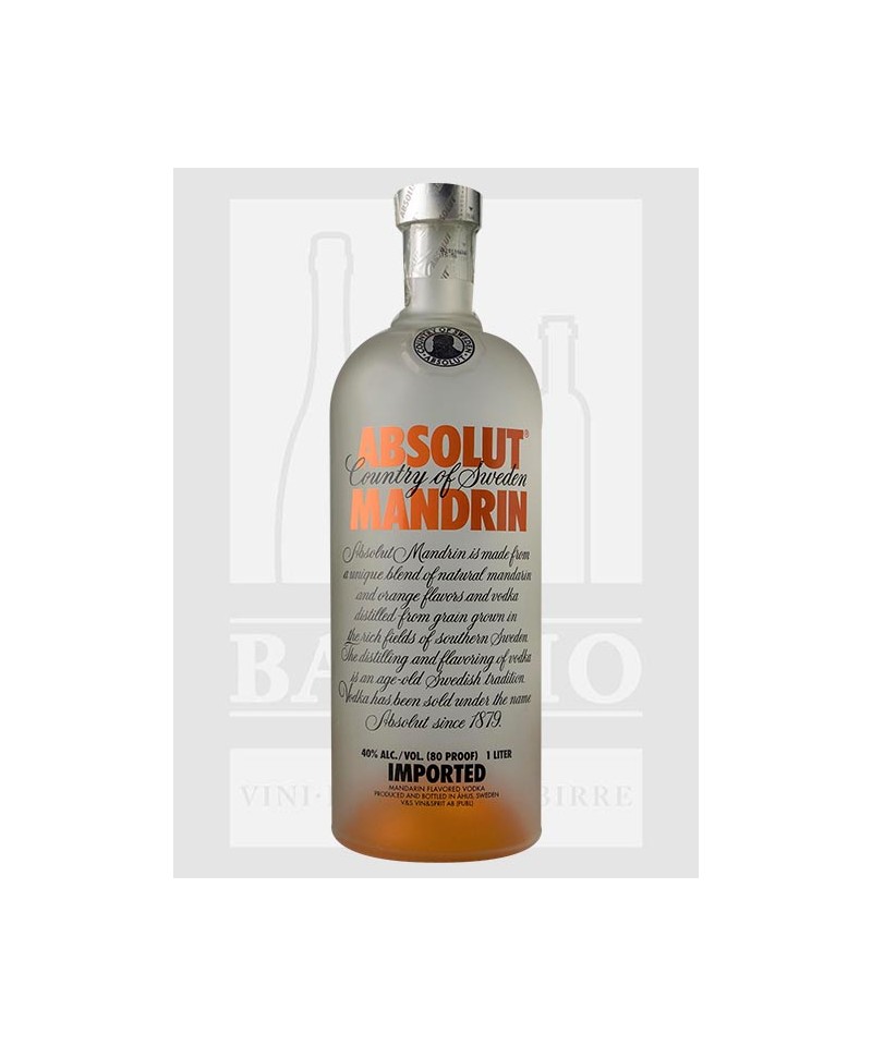 Absolut Mandrin – 1 L – 40.0% vol.: vista principale