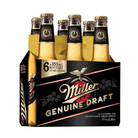 Miller Genuine Draft: vista principale