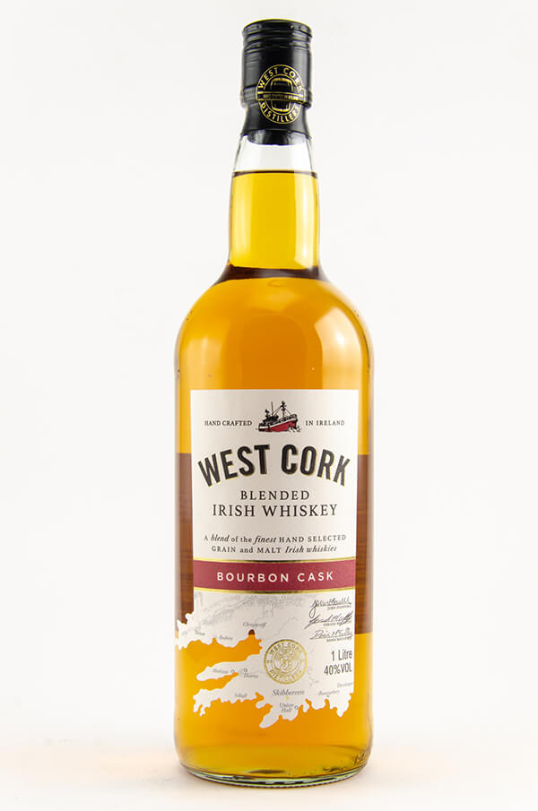 West Cork Bourbon Cask Blended – 700 ml – 40.0% vol.: vista principale