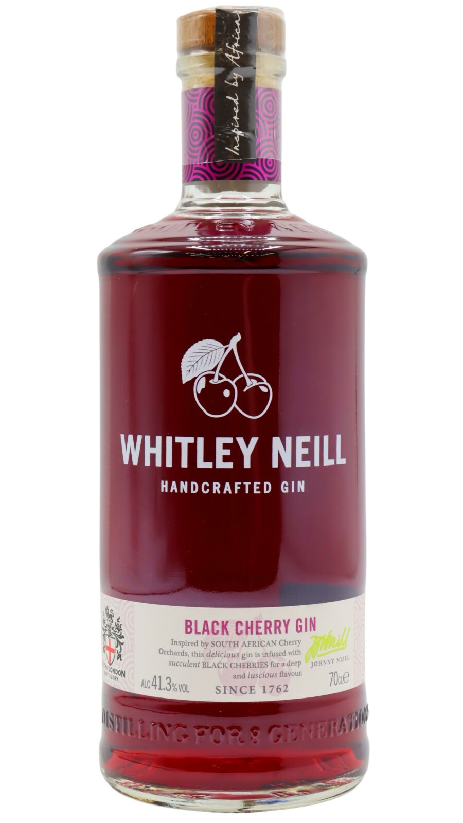 Whitley Neill Black Cherry – 700 ml – 41.3% vol.: vista principale