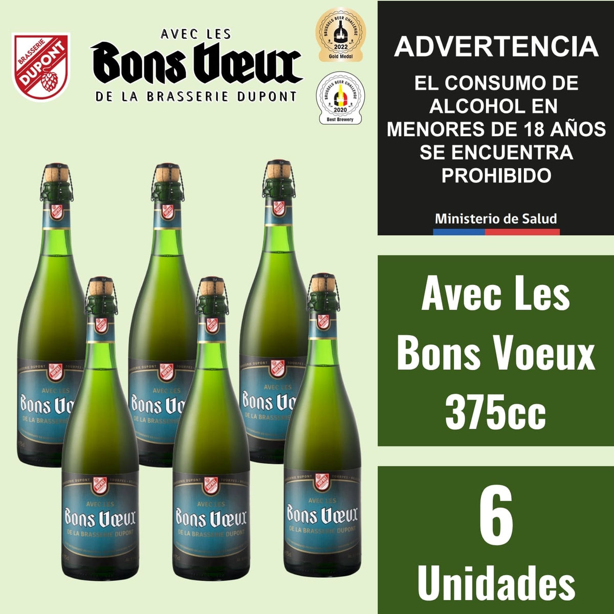 Avec les Bons Vœux de la Brasserie Dupont: vista principale