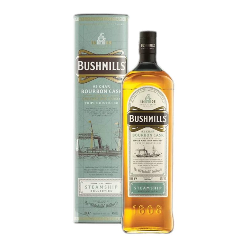 Bushmills Steamship Bourbon Cask – 1 L – 40.0% vol.: vista principale