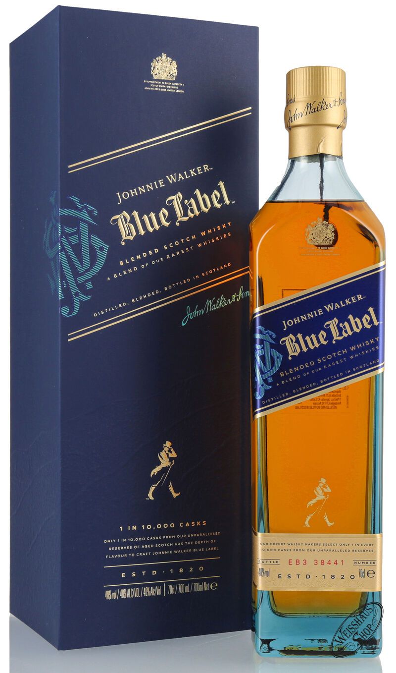 Johnnie Walker Blue Label – 700 ml – 40.0% vol.: vista principale