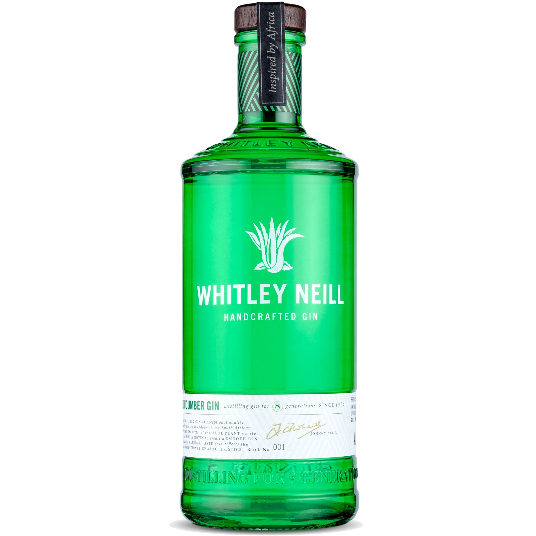 Whitley Neill Aloe & Cucumber – 700 ml – 43.0% vol.: vista principale