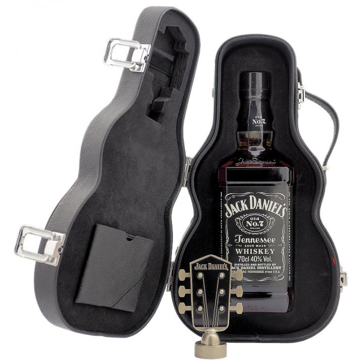 Whiskey Jack Daniel'S Guitar Box – Set Regalo – 700 ml – 40.0% vol.: vista principale