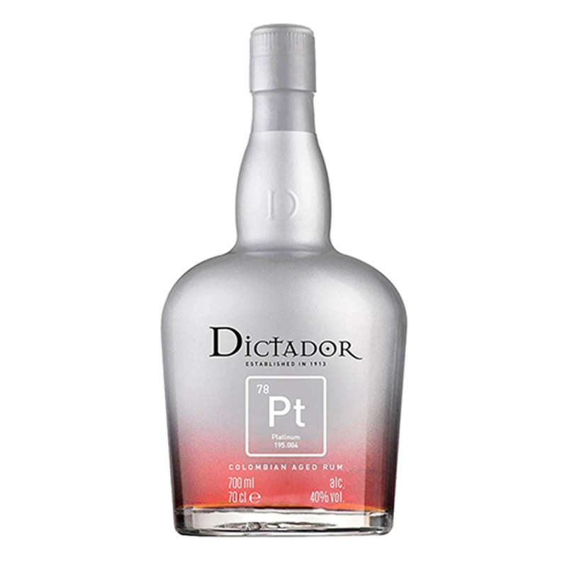 Dictador XO Platinum – 700 ml – 40.0% vol.: vista principale