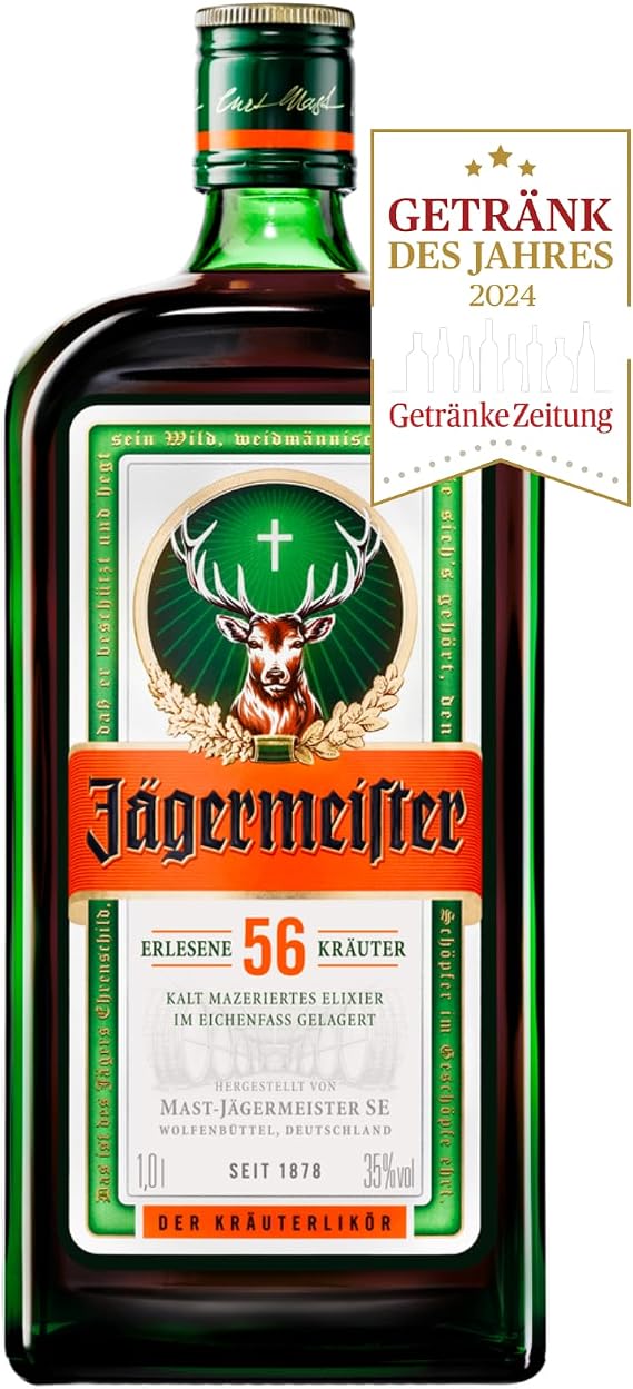 Jägermeister – 1 L – 35.0% vol.: vista principale