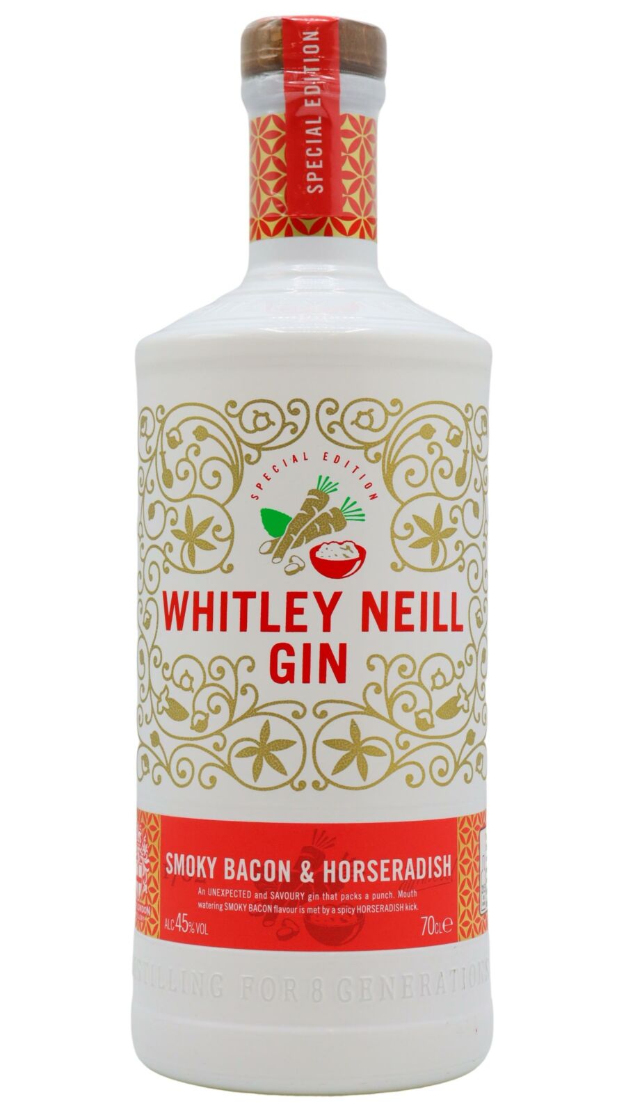 Whitley Neill Smoky Bacon & Horseradish – 700 ml – 45.0% vol.: vista principale
