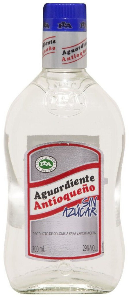 Aguardiente Antioqueno Senza Zucchero – 1 L – 29.0% vol.: vista principale