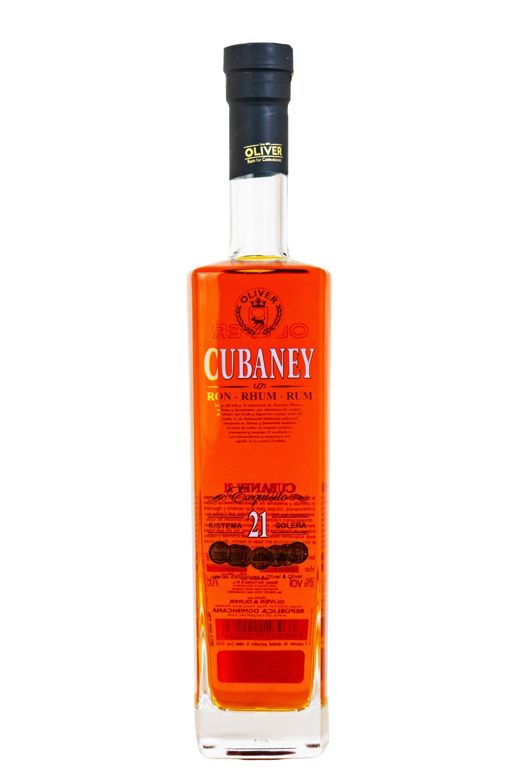 Cubaney 21 YO Exquisito – 700 ml – 38.0% vol.: vista principale