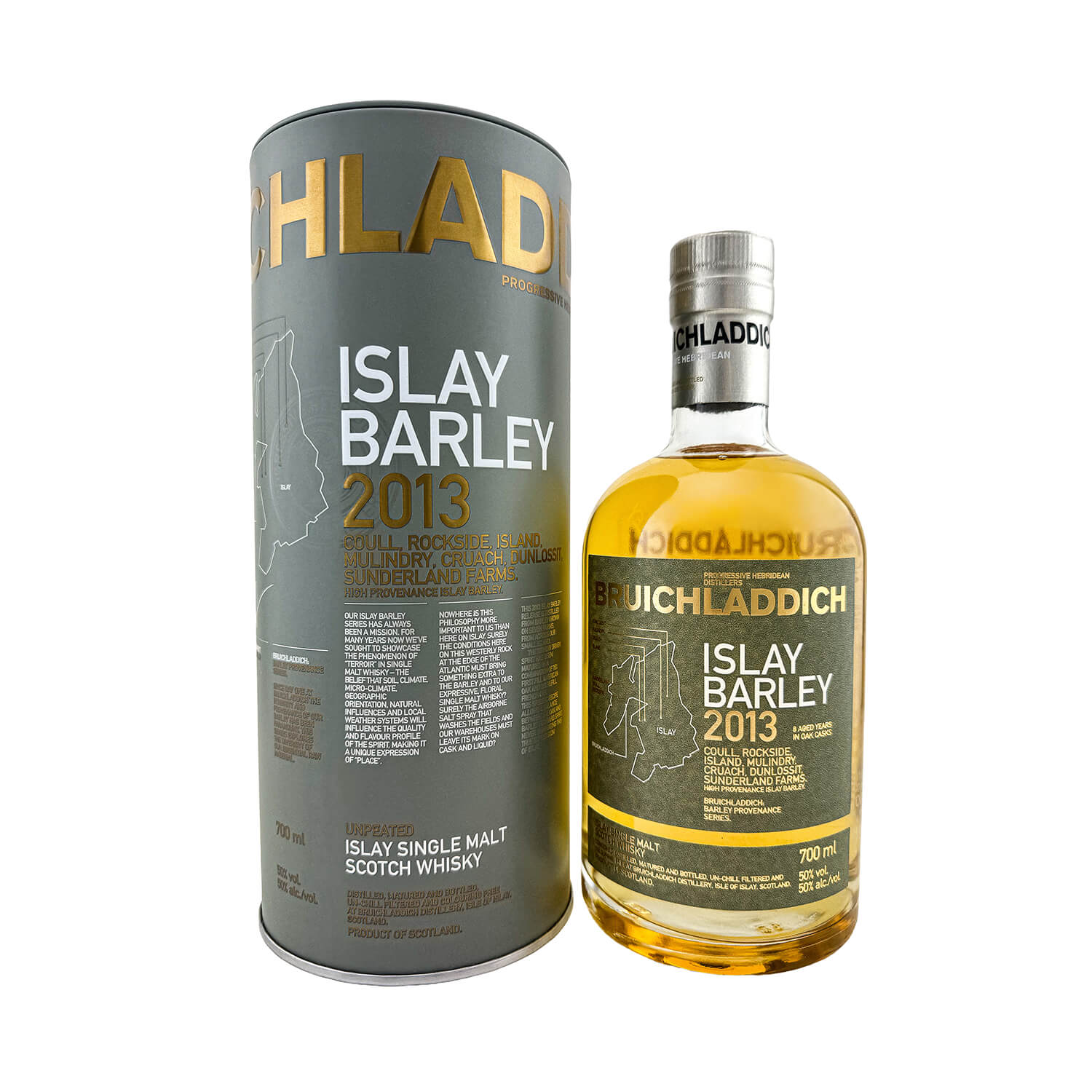 Bruichladdich Islay Barley 2013 – 700 ml – 50.0% vol.: vista principale