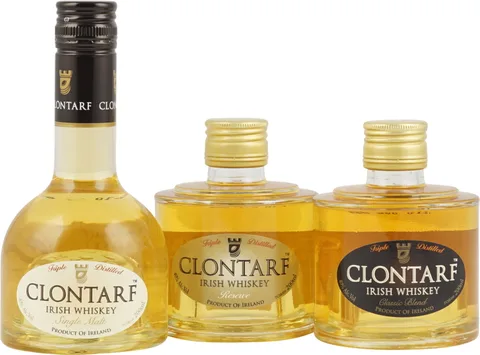 Immagine di Irish Whiskey Clontarf 3*200+3Bicchieri – Set Regalo – 40 ml – 40.0% vol.