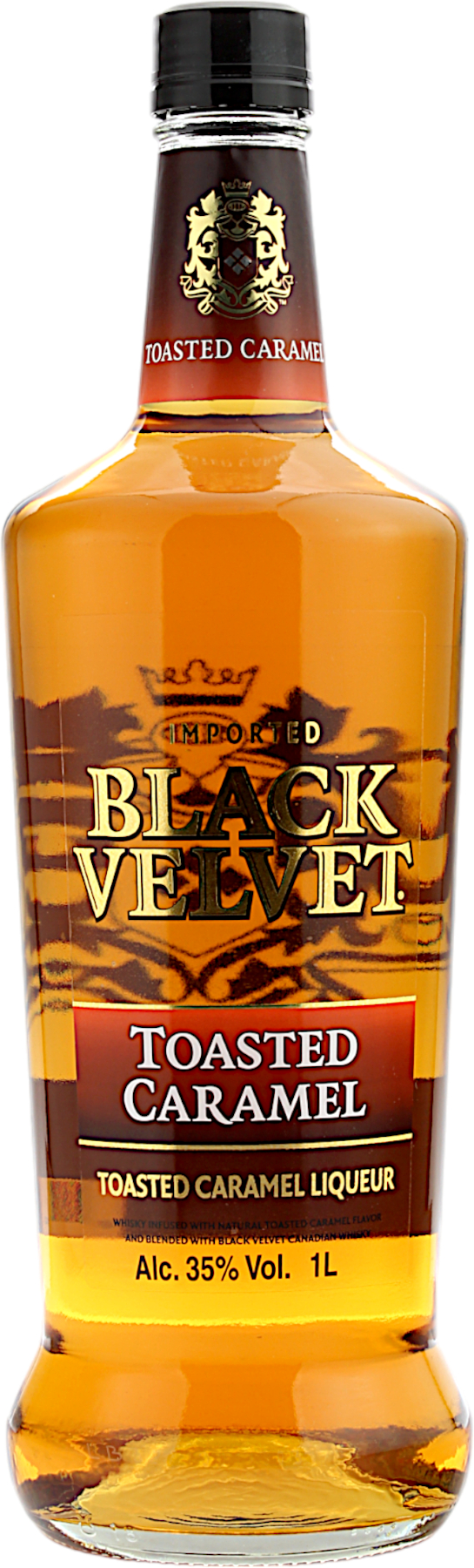 Black Velvet Toasted Caramel Liqueur – 1 L – 35.0% vol.: vista principale