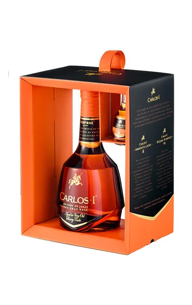 Immagine di Carlos I Primero Miniature – Confezione 9×50 ml – 38.0% vol.