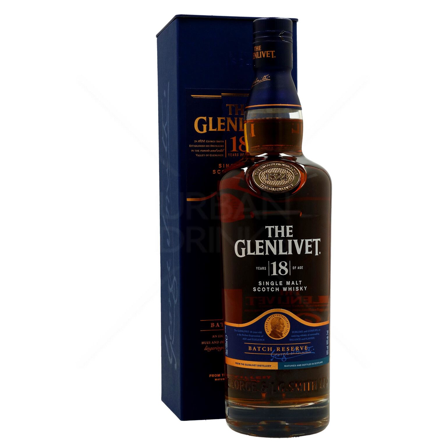 The Glenlivet 18 YO – 700 ml – 40.0% vol.: vista principale