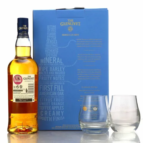 Immagine di Scotch Whisky The Glenlivet Founder'S Reserve +1 Bicchiere – Set Regalo – 700 ml – 40.0% vol.