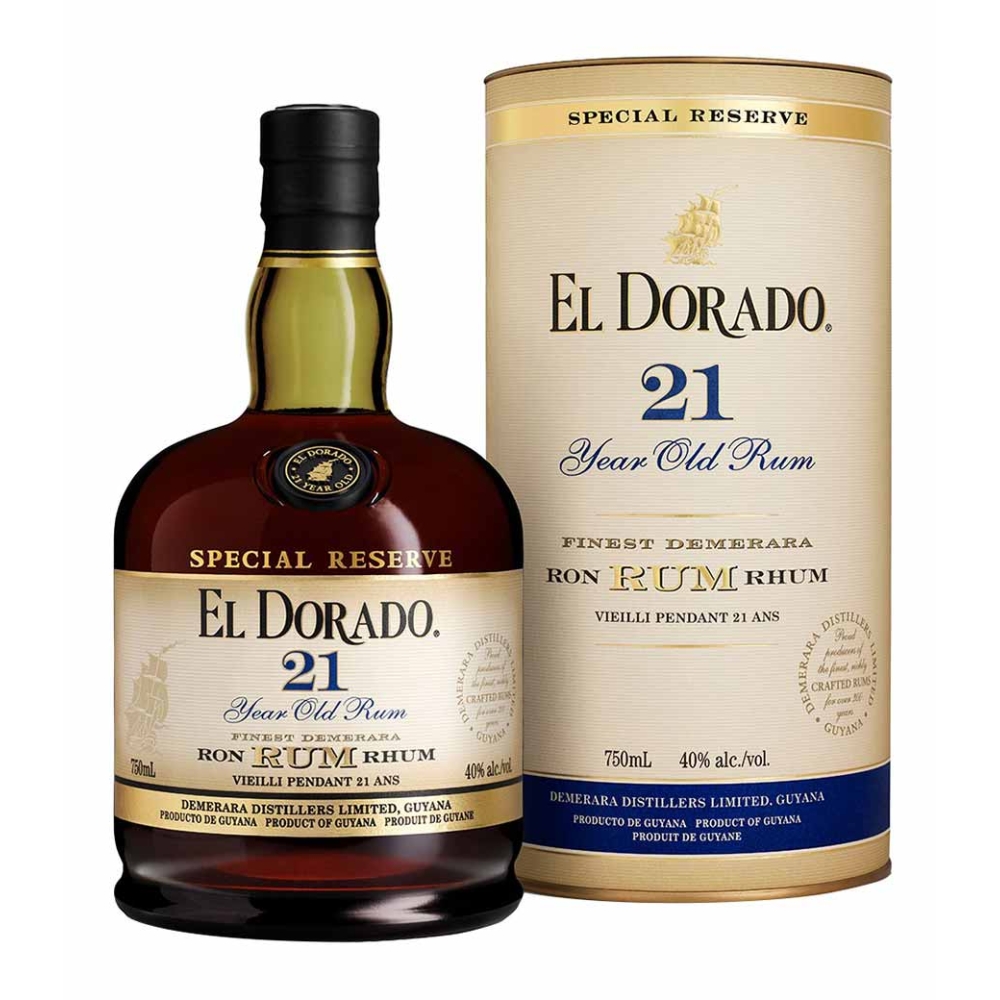 El Dorado 21 YO – 700 ml – 43.0% vol.: vista principale