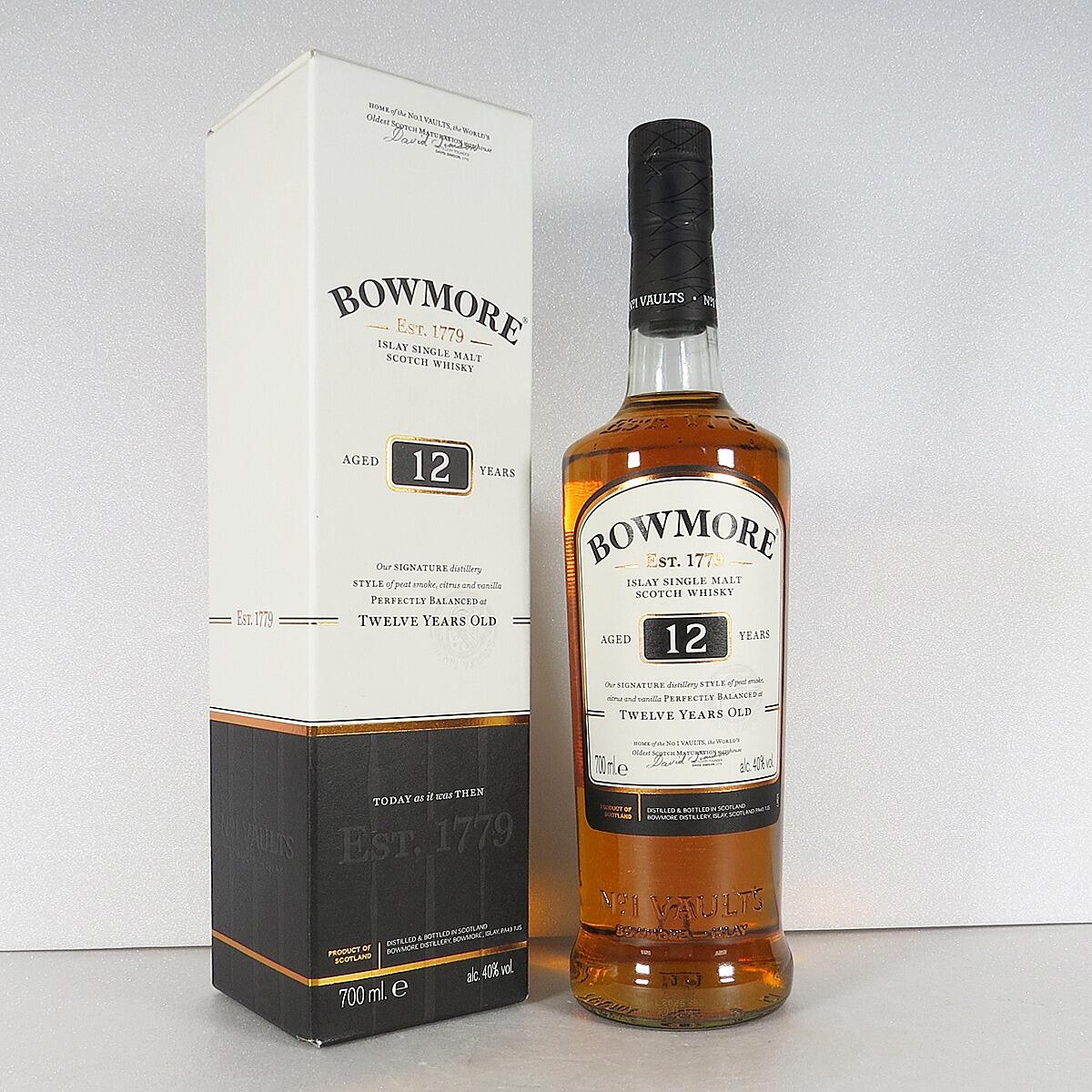Bowmore 12 YO – 700 ml – 40.0% vol.: vista principale