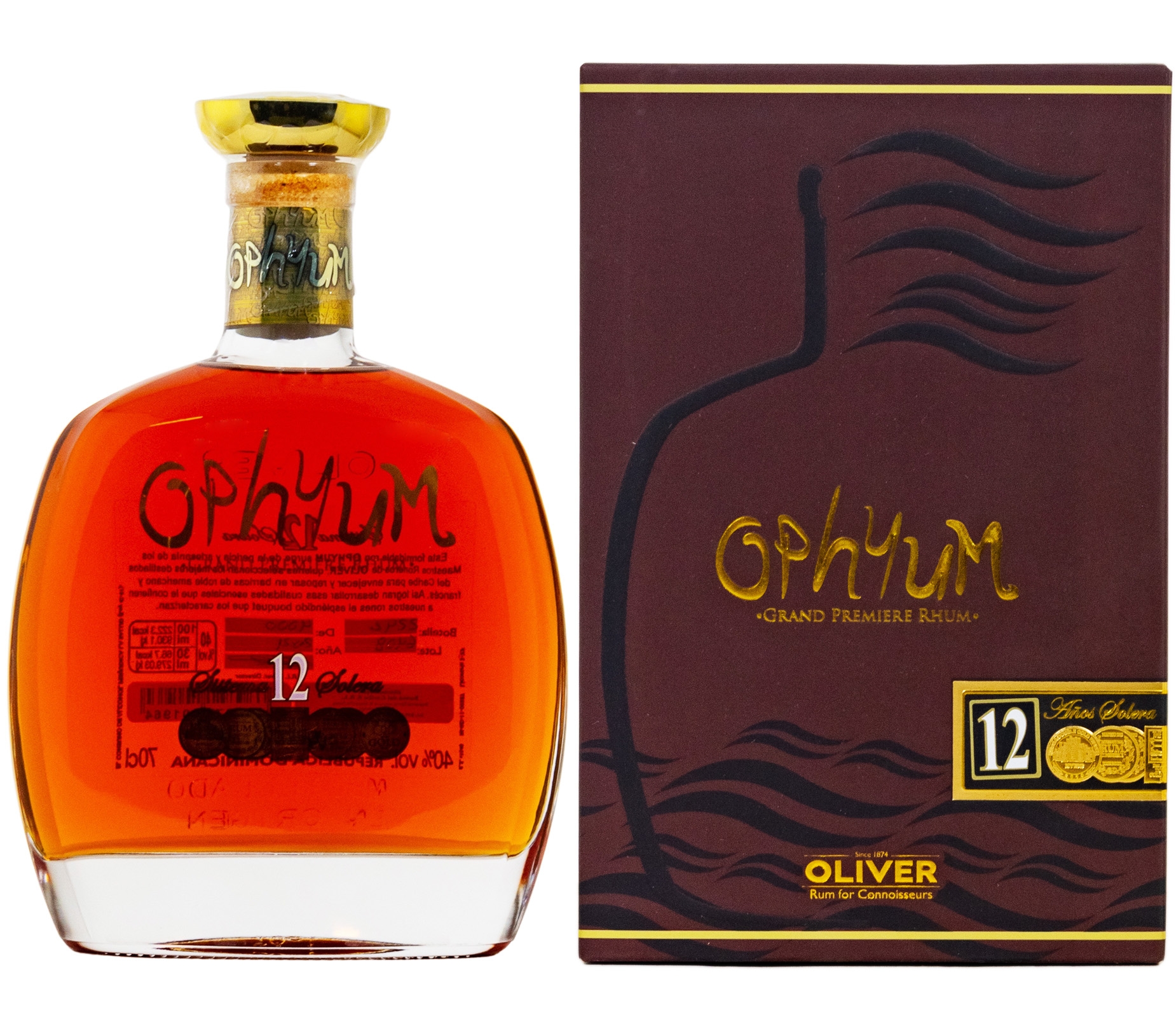 Ophyum 12 YO – 700 ml – 40.0% vol.: vista principale