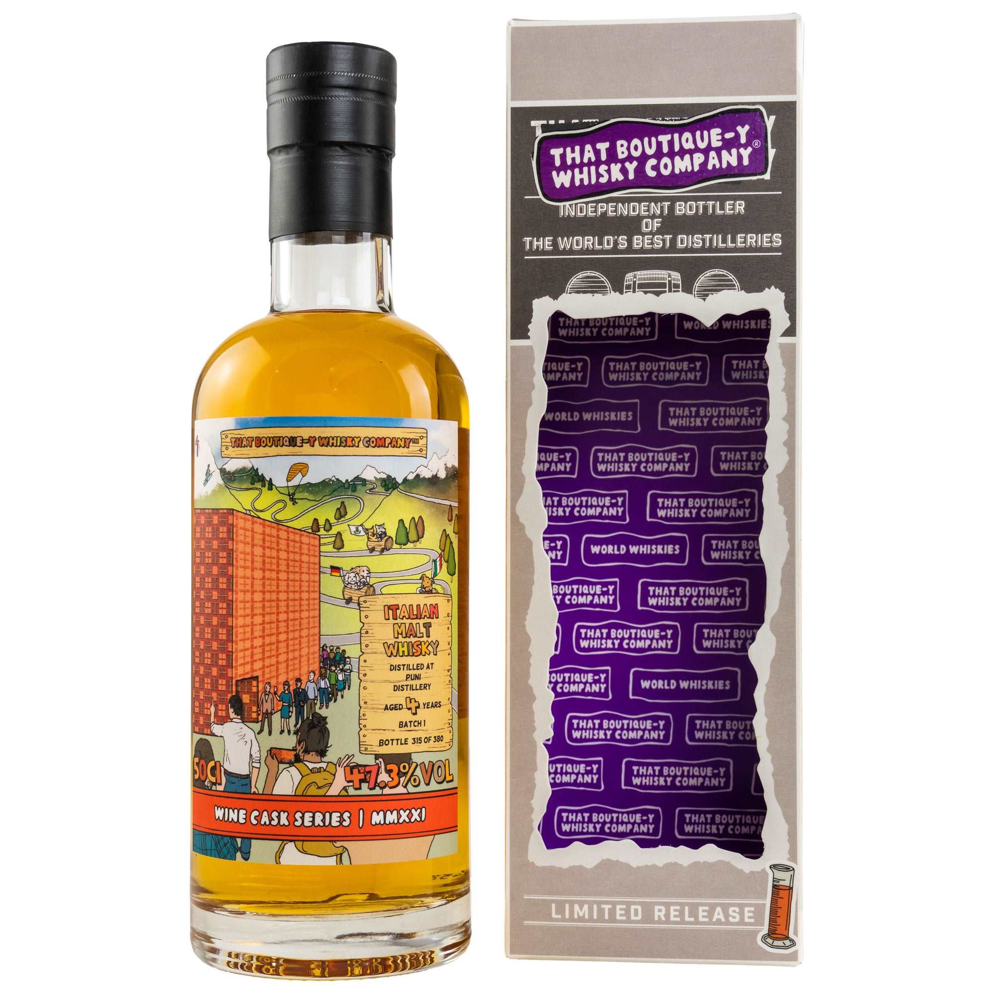 N Malt Whisky Puni 4 YO Batch 1 – 500 ml – 47.3% vol.: vista principale