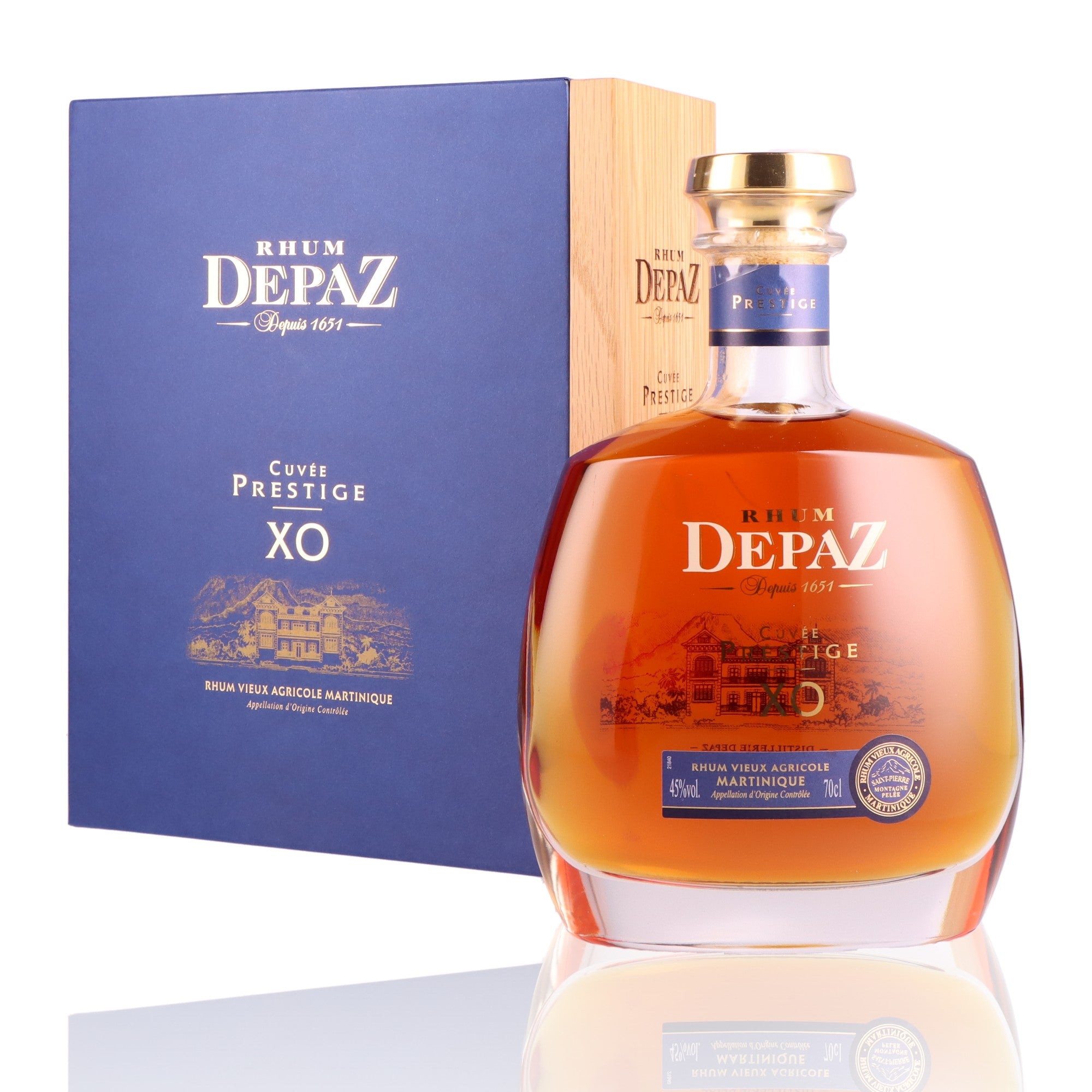 Depaz Cuvee Prestige XO – 700 ml – 45.0% vol.: vista principale