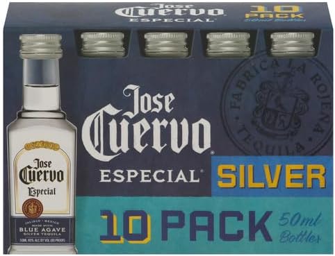Cuervo Blanco/Silver Miniature – Confezione 10×50 ml – 40.0% vol.: vista principale