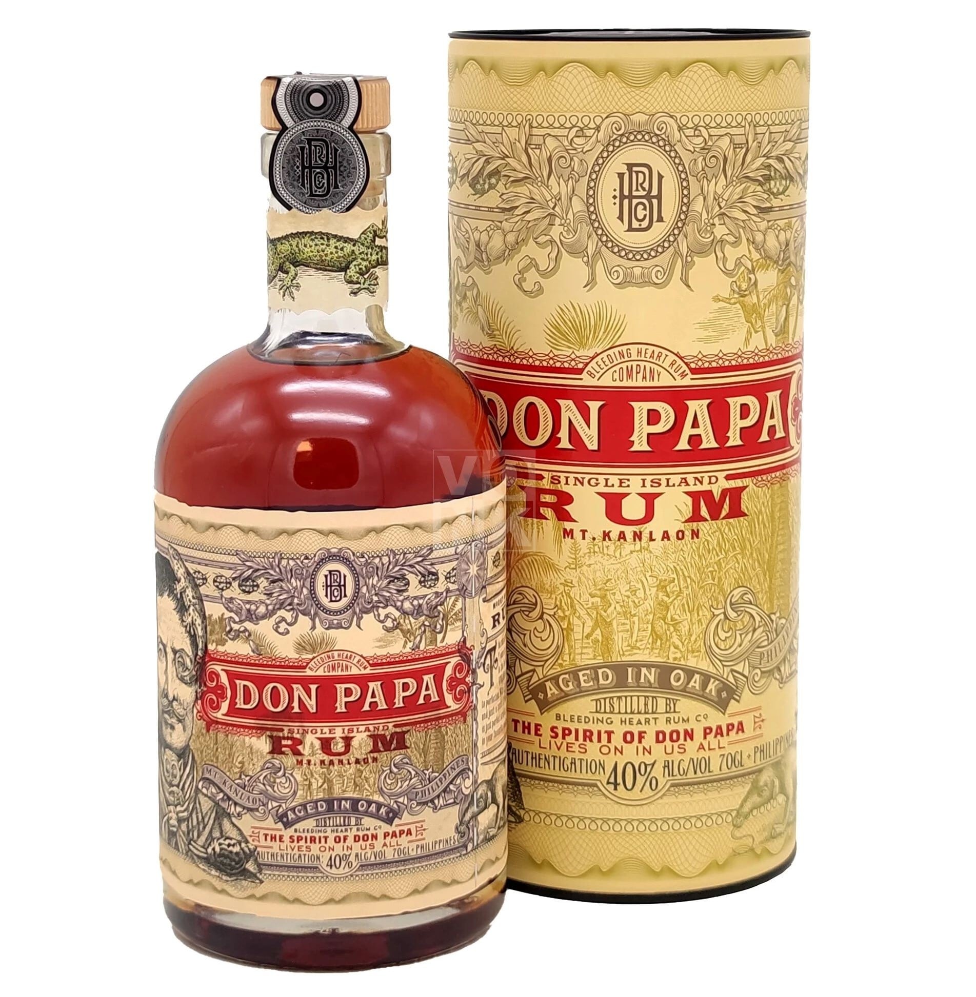 Don Papa Single Island Senza – 700 ml – 40.0% vol.: vista principale