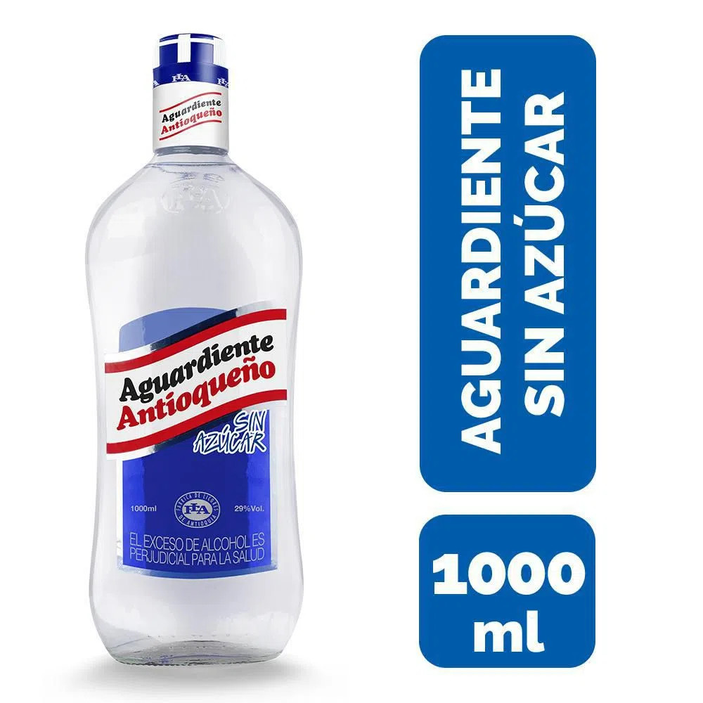Aguardiente Antioqueno Senza Zucchero – 700 ml – 29.0% vol.: vista principale