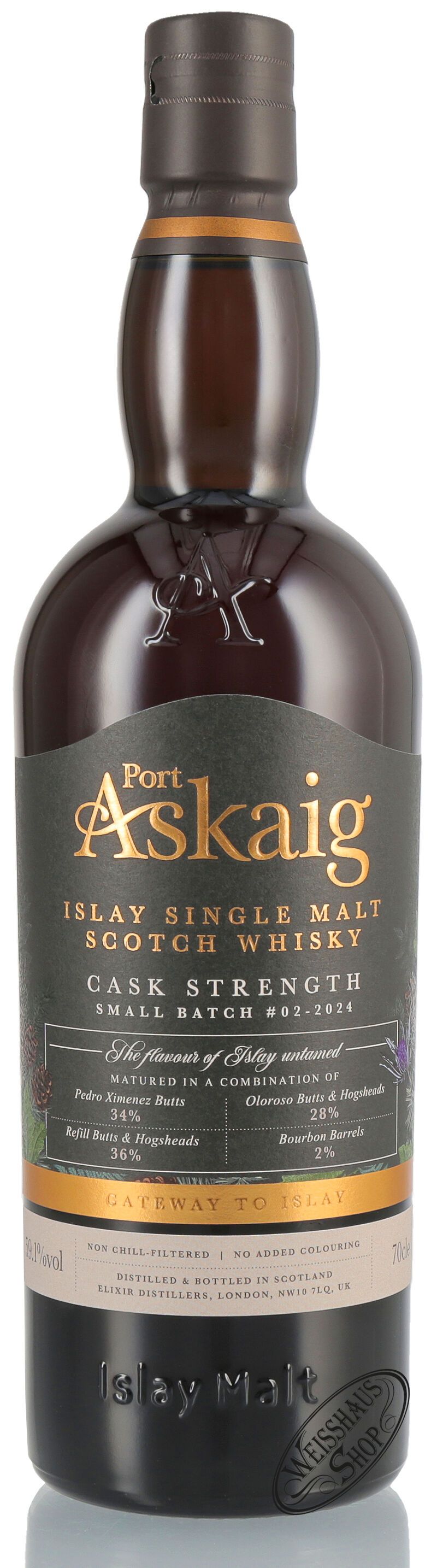 Port Askaig Islay Cask Strength – 700 ml – 59.1% vol.: vista principale