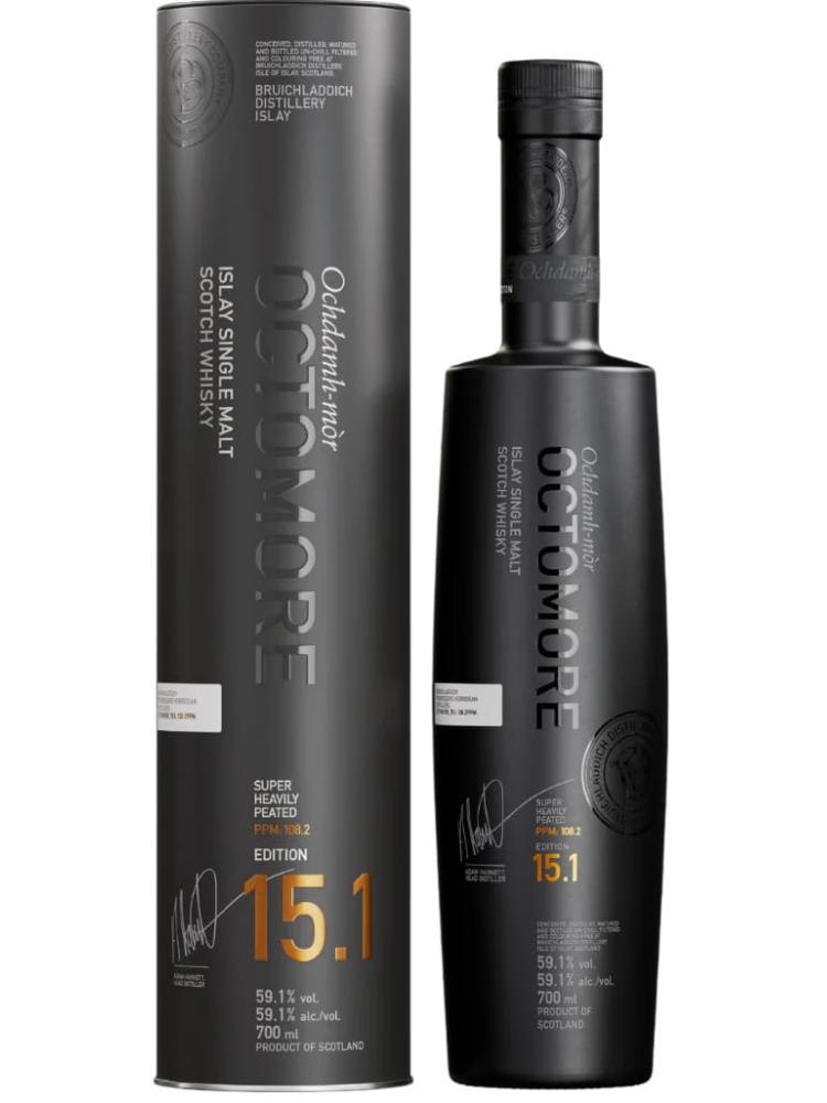 Octomore 15.1 – 700 ml – 59.1% vol.: vista principale