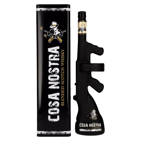 Immagine di Cosa Nostra Mitra Con Scotch Whisky – 700 ml – 40.0% vol.