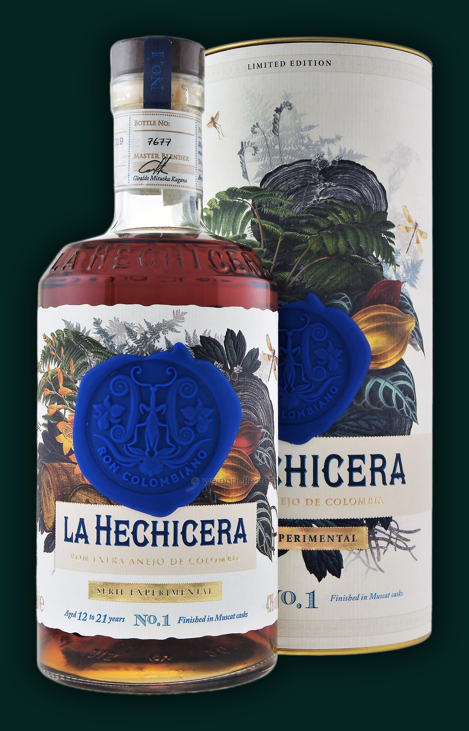 La Hechicera Serie Experimental N.1 – 700 ml – 43.0% vol.: vista principale