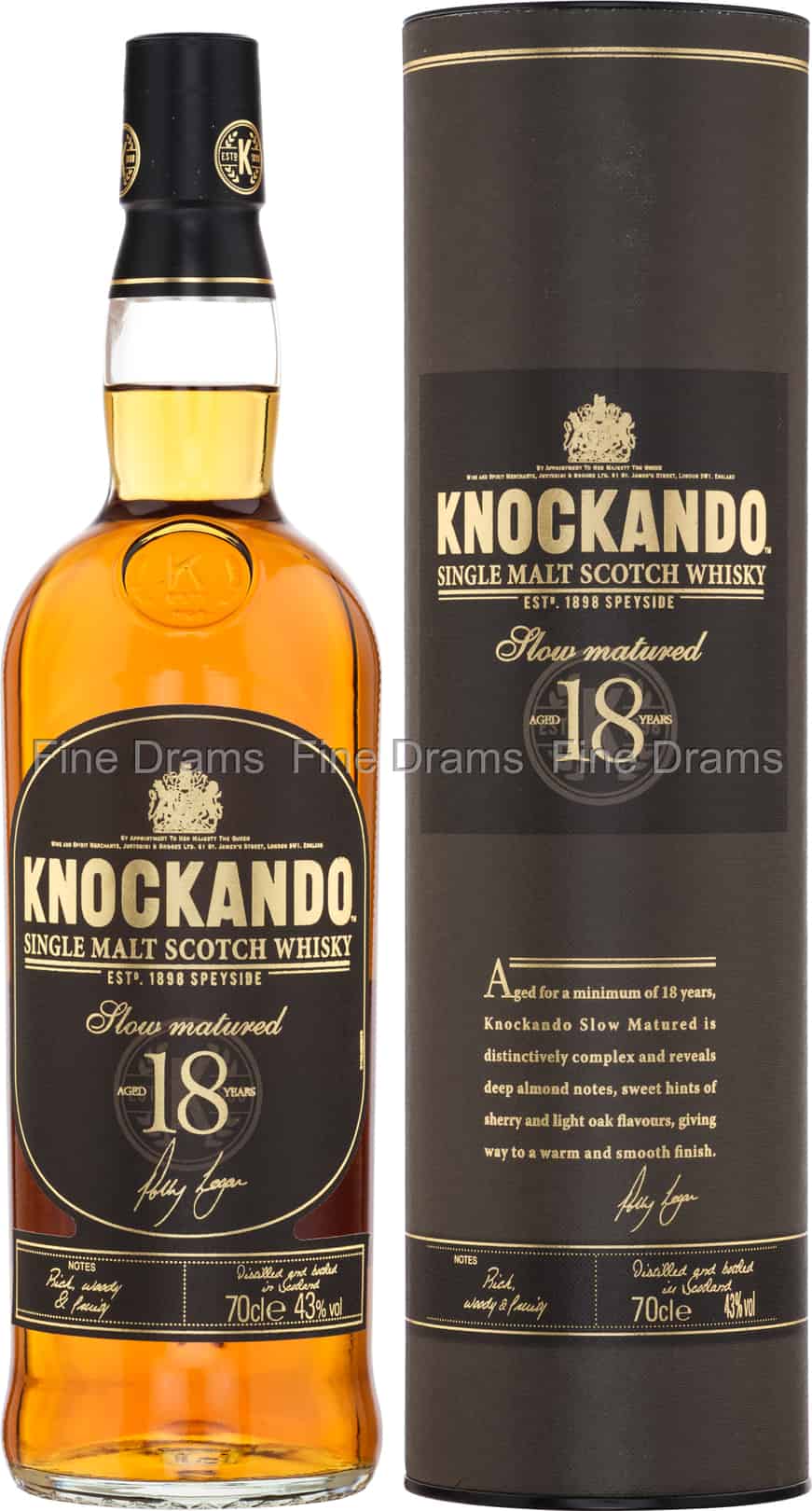 Knockando 18 YO Slow Matured – 700 ml – 43.0% vol.: vista principale