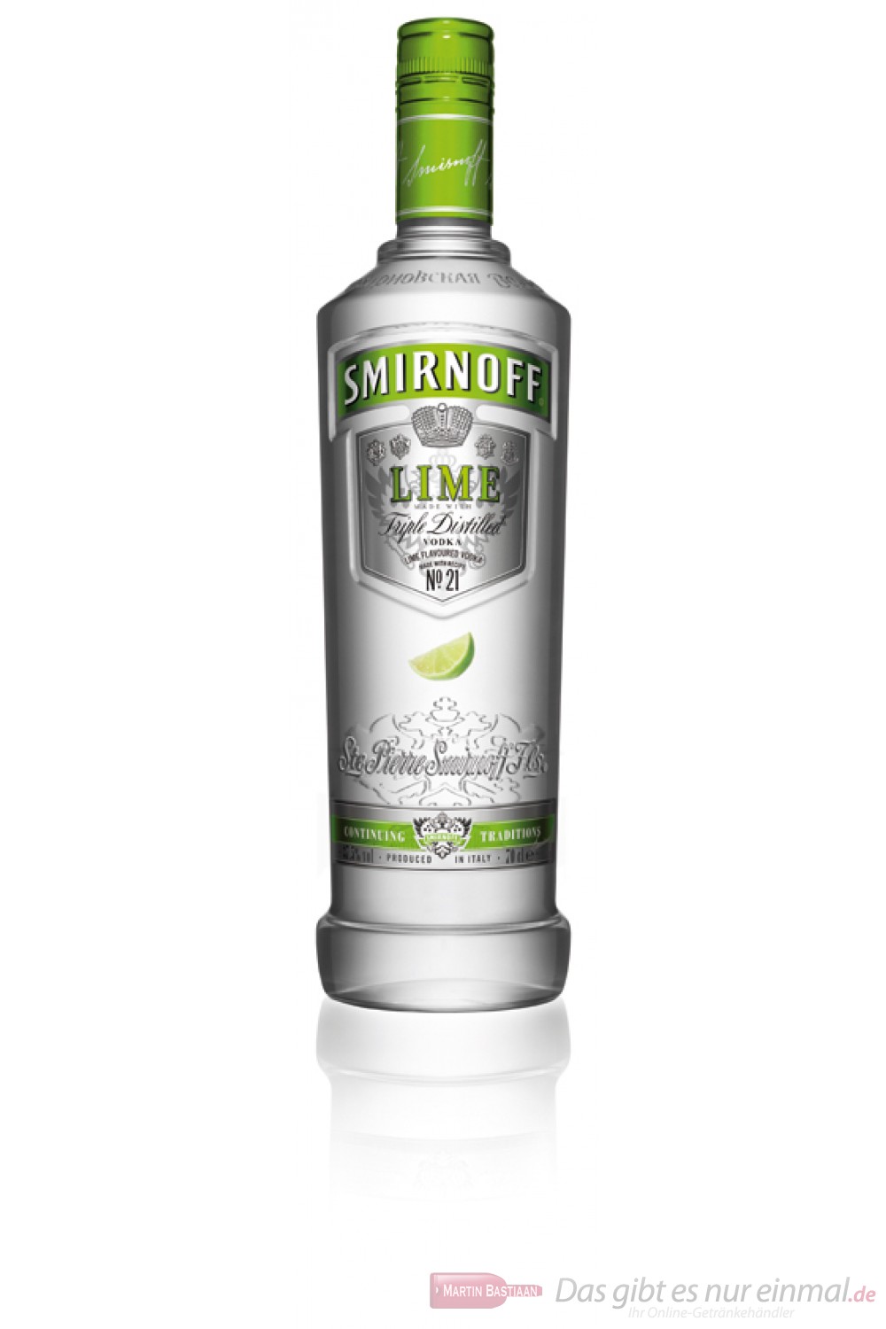 Smirnoff Lime – 1 L – 37.5% vol.: vista principale