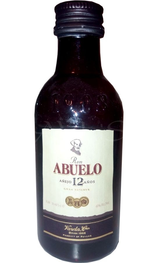 Abuelo Anejo Miniature – Confezione 12×50 ml – 40.0% vol.: vista principale