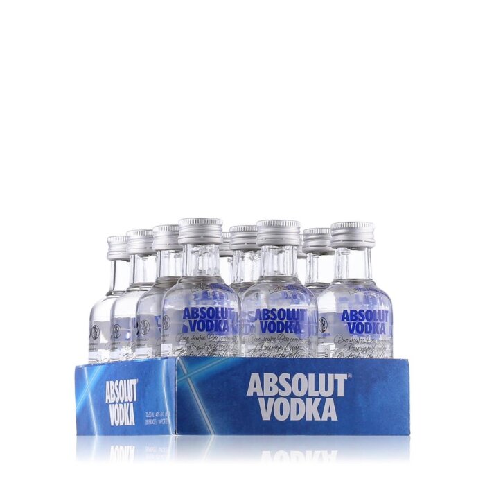 Absolut Peppar Miniature – Confezione 12×50 ml – 40.0% vol.: vista principale