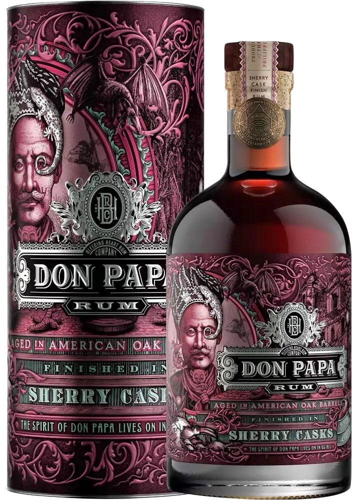 Don Papa Sherry Cask Con – 700 ml – 45.0% vol.: vista principale