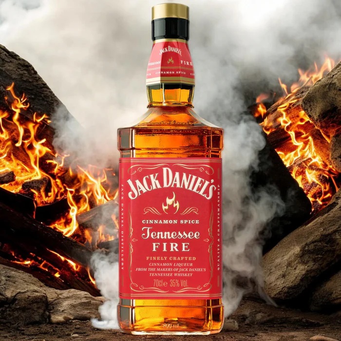 Whiskey Jack Daniel'S Fire – 1 L – 35.0% vol.: vista principale