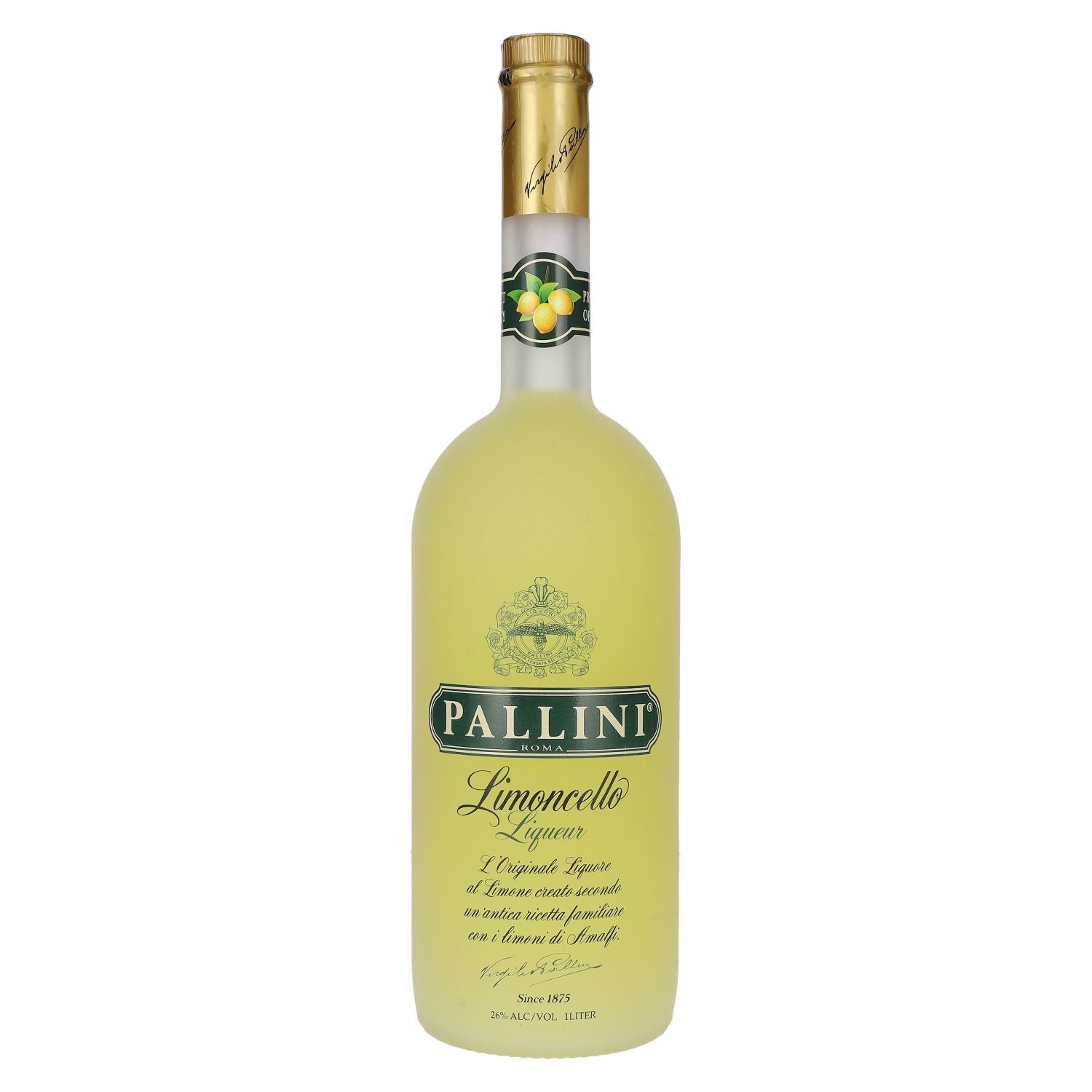 Limoncello Pallini – 200 ml – 26.0% vol.: vista principale