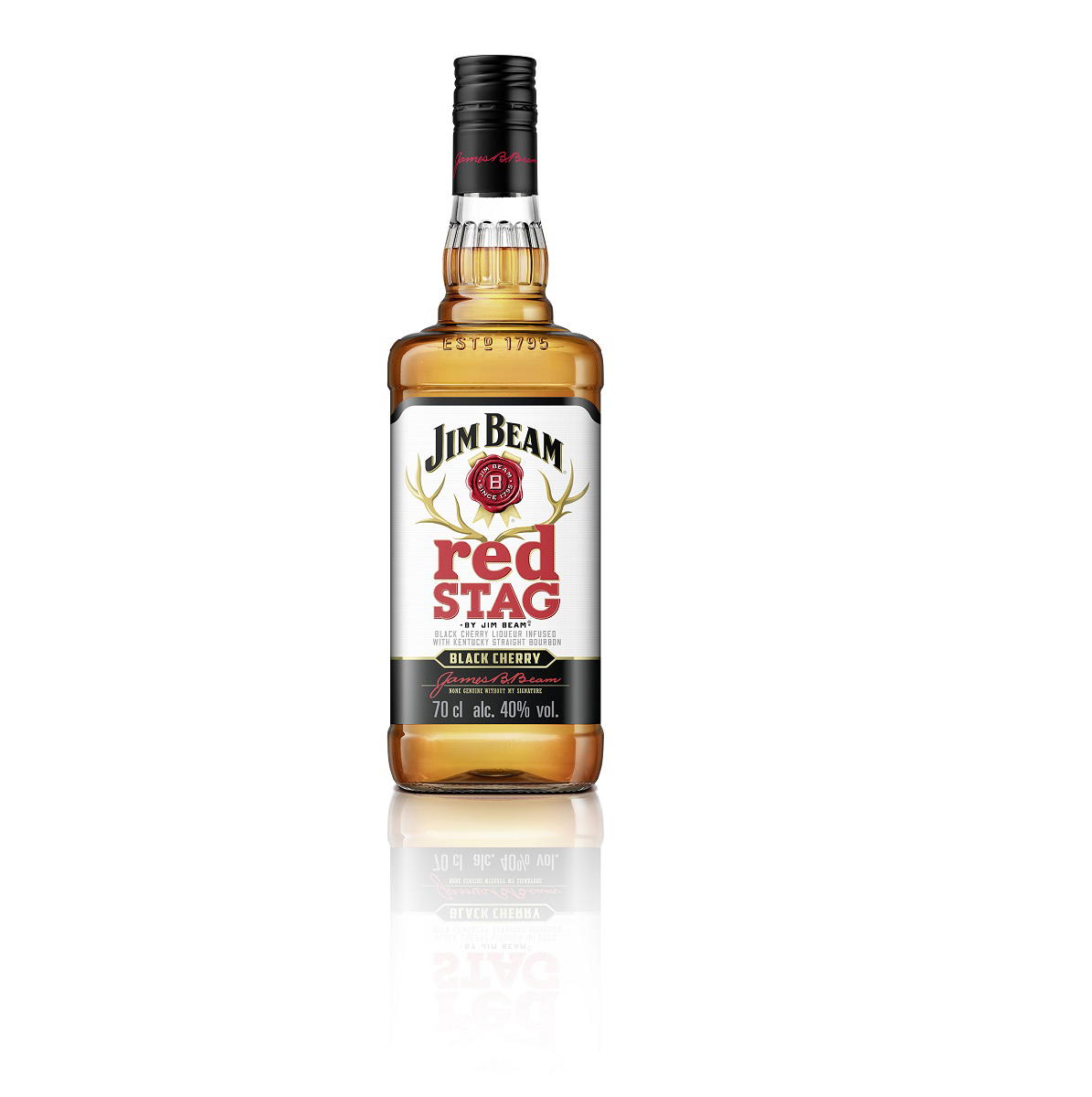 Jim Beam Red Stag Black Cherry – 1 L – 32.5% vol.: vista principale