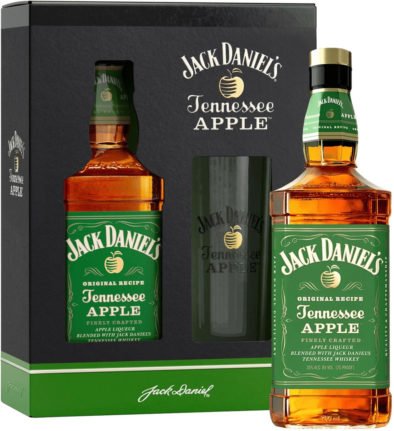 Whiskey Jack Daniel'S Apple – 700 ml – 35.0% vol.: vista principale