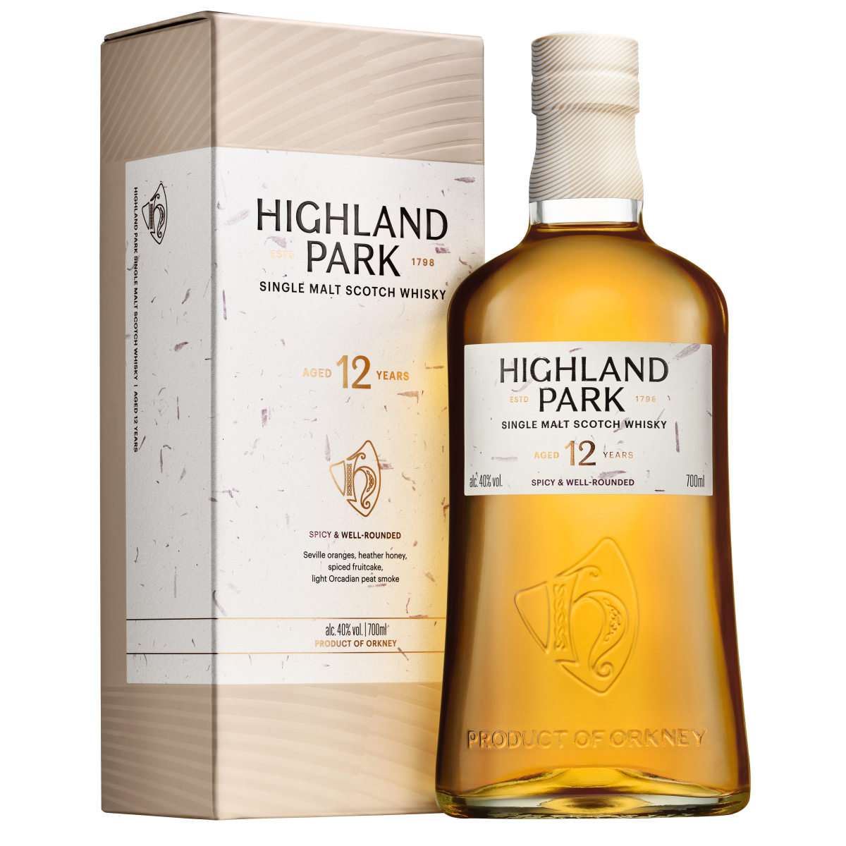 Highland Park 12Y Distillery – 700 ml – 40.0% vol.: vista principale