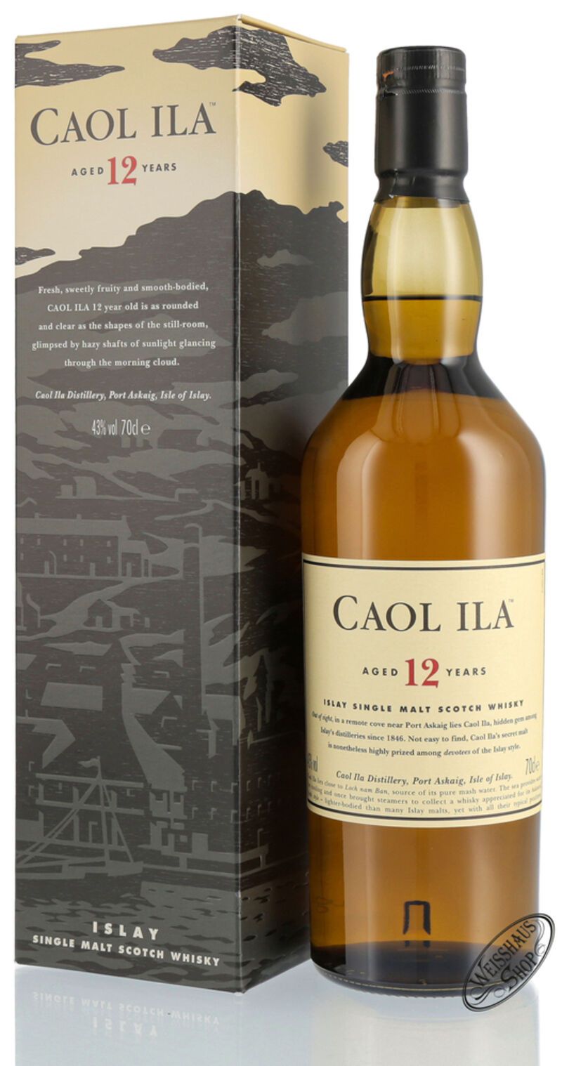 Caol Ila 12 YO – 700 ml – 43.0% vol.: vista principale
