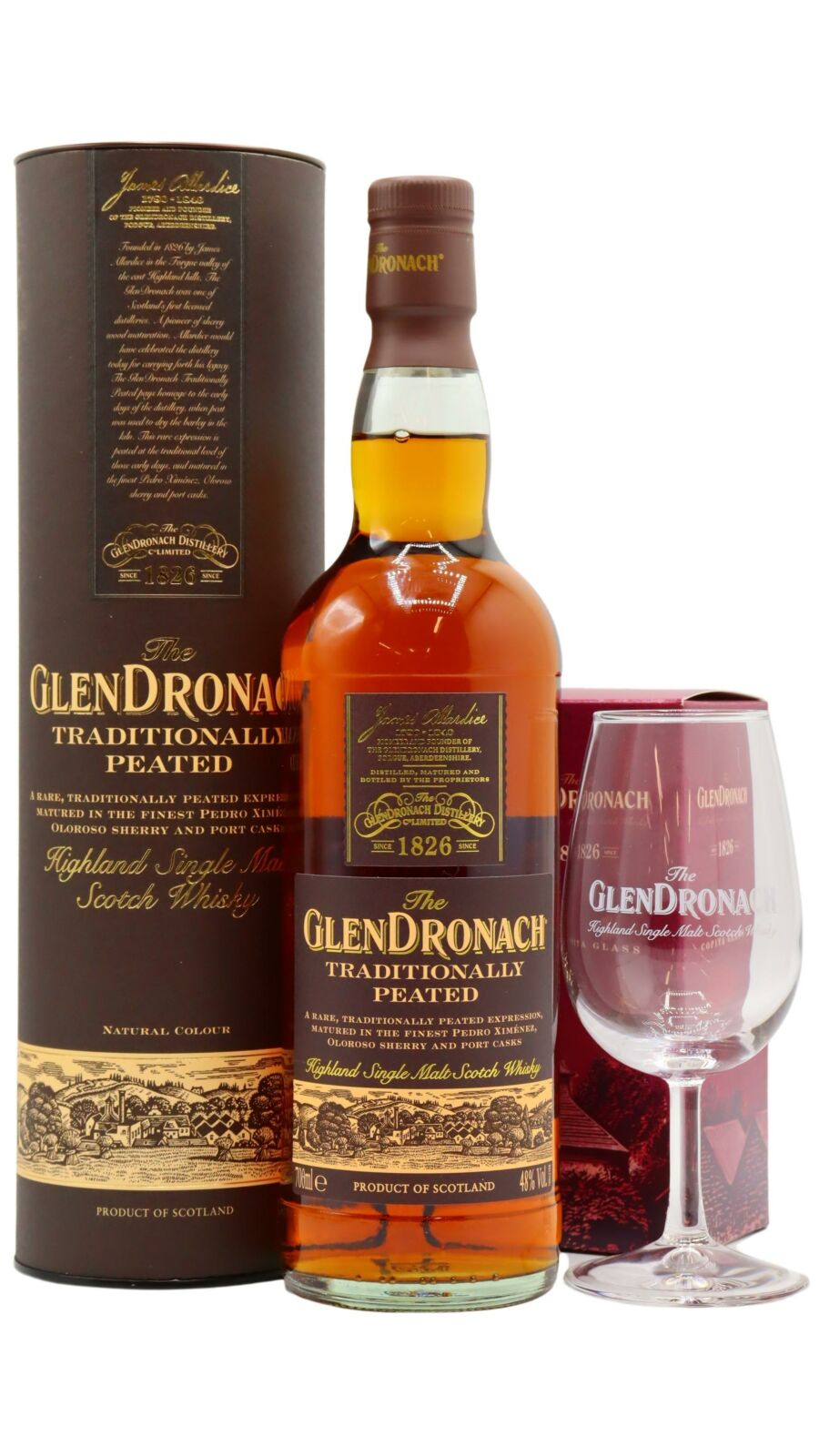The Glendronach Trad.Peated She+Port Casks – 700 ml – 48.0% vol.: vista principale