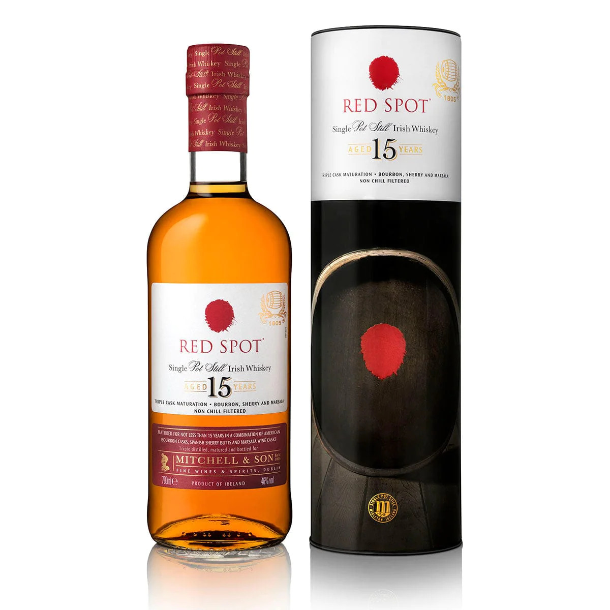 Red Spot 15 YO – 700 ml – 46.0% vol.: vista principale